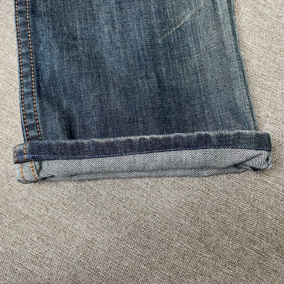 Vintage Levi's Black Star Bootcut Denim Jeans Men's 32 x 28 Blue Japan VTG - Picture 10 of 15